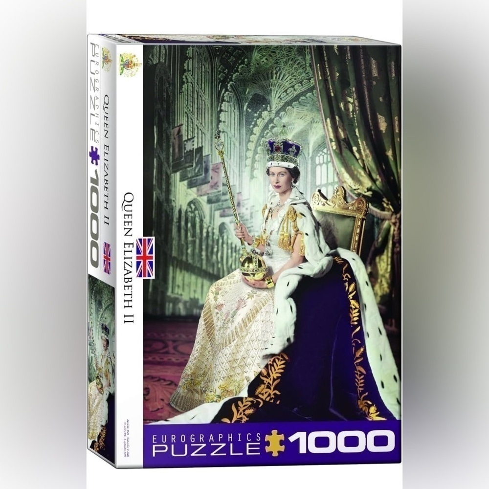 Brand New EuroGraphics‎ Queen Elizabeth II 1000-Piece Puzzle